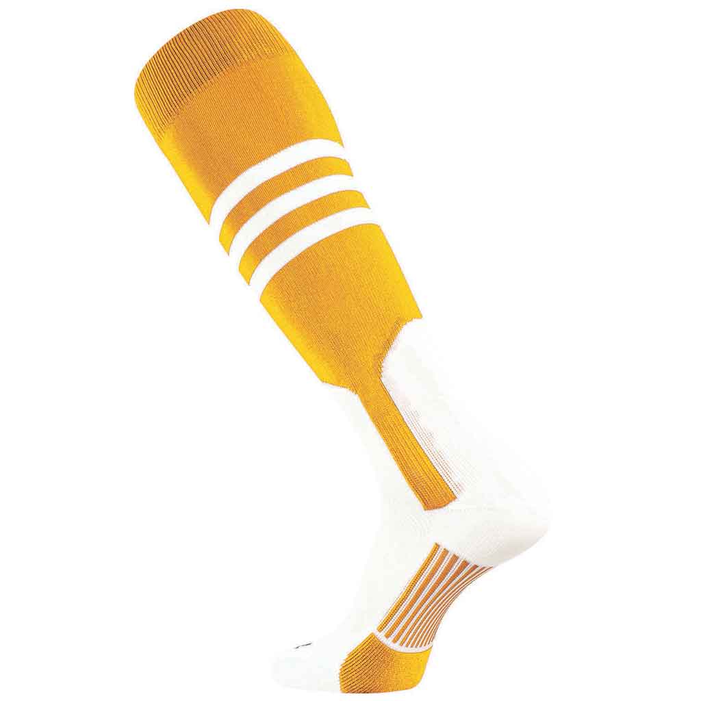 TCK Yellow stripe stirrup socks